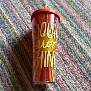 Starbucks RARE NWT Liquid Sunshine Sun Tumbler 24oz